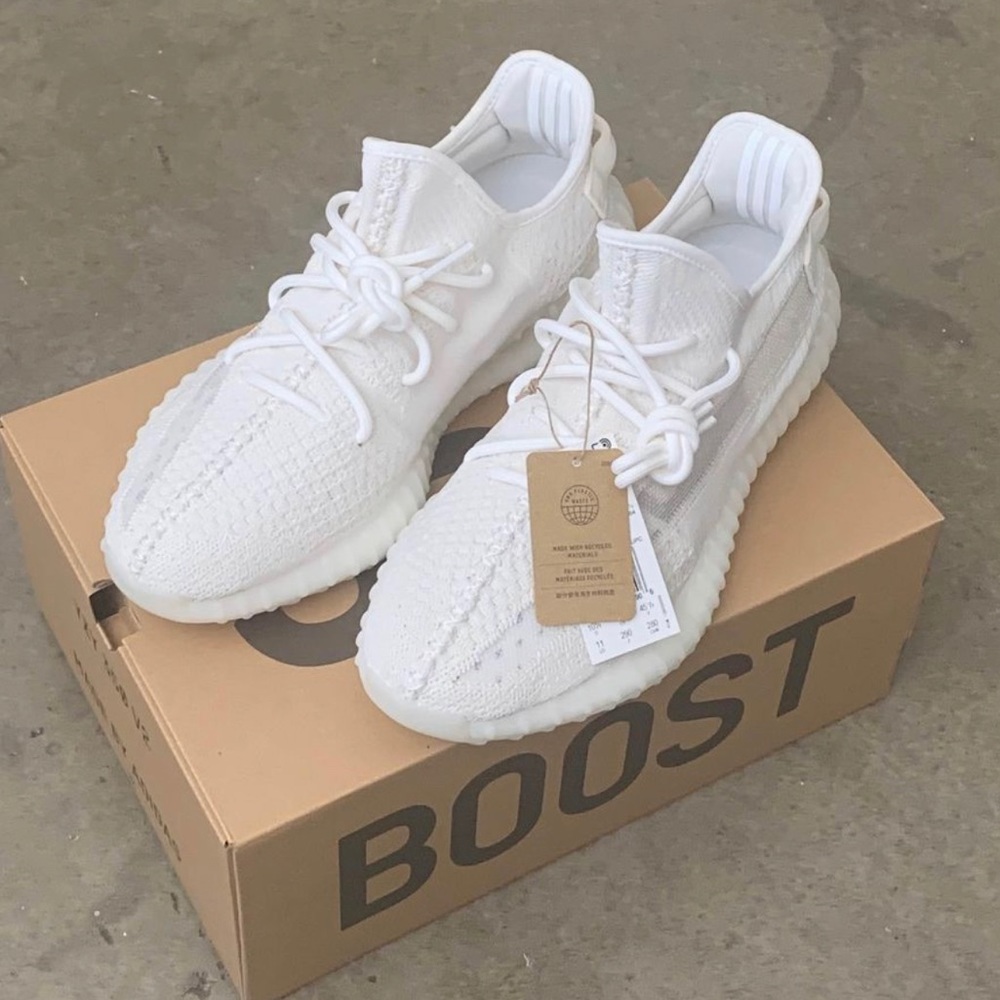 Adidas Yeezy Boost350 V2, color Bone, Size 7 (equal to women’s 8). Brand new.